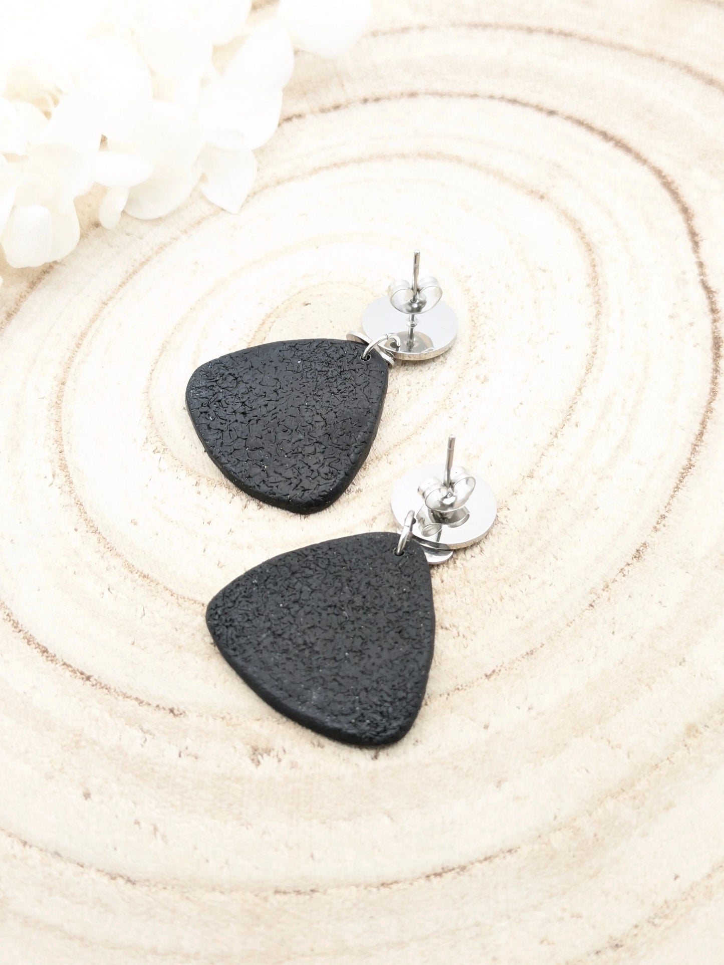 Boucles d'oreilles "Amour en cage" jaune