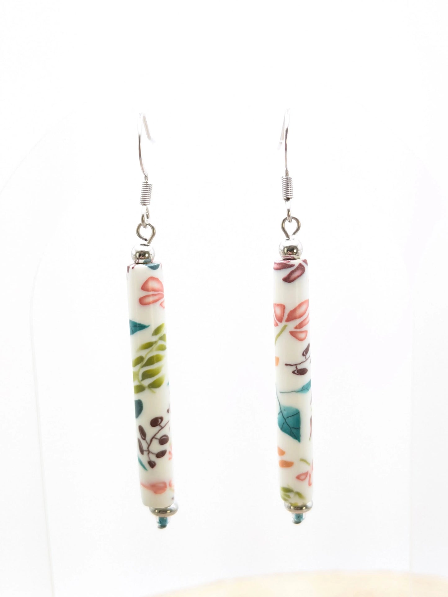 Boucles d'oreilles fleuries "Printemps"