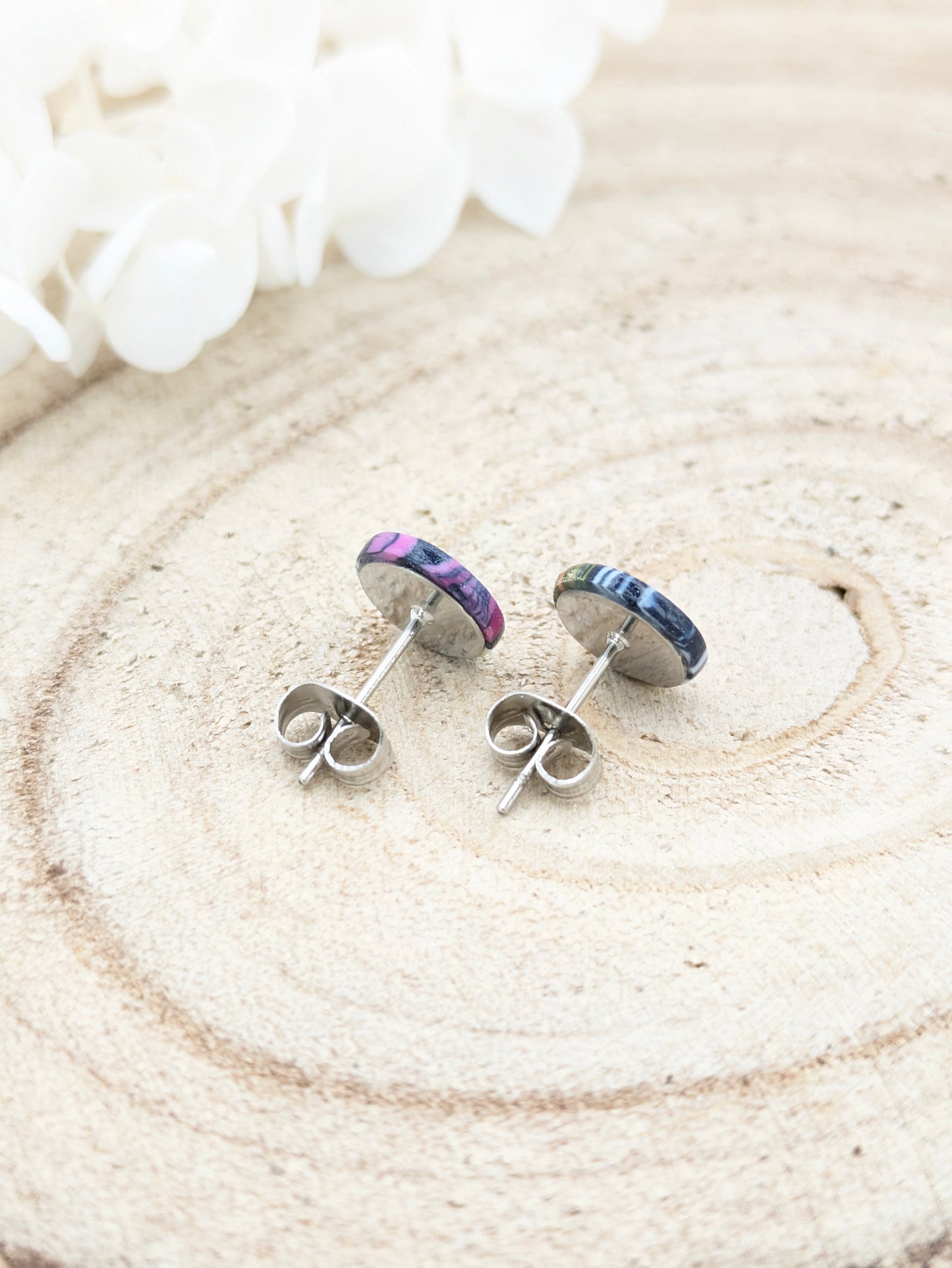 Boucles d'oreilles puces Les Creas d'Angel