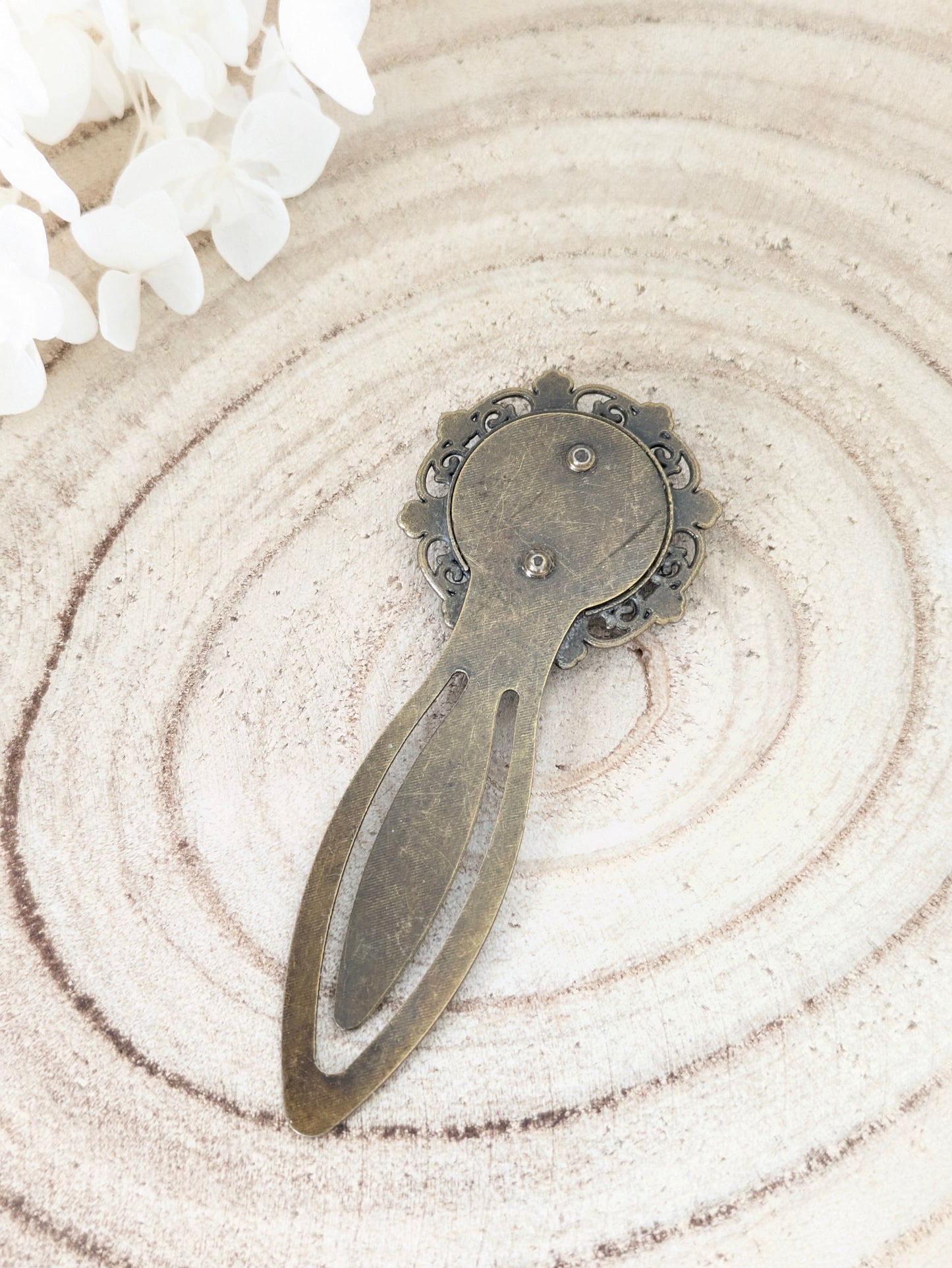 Marque-page bronze motif Wax