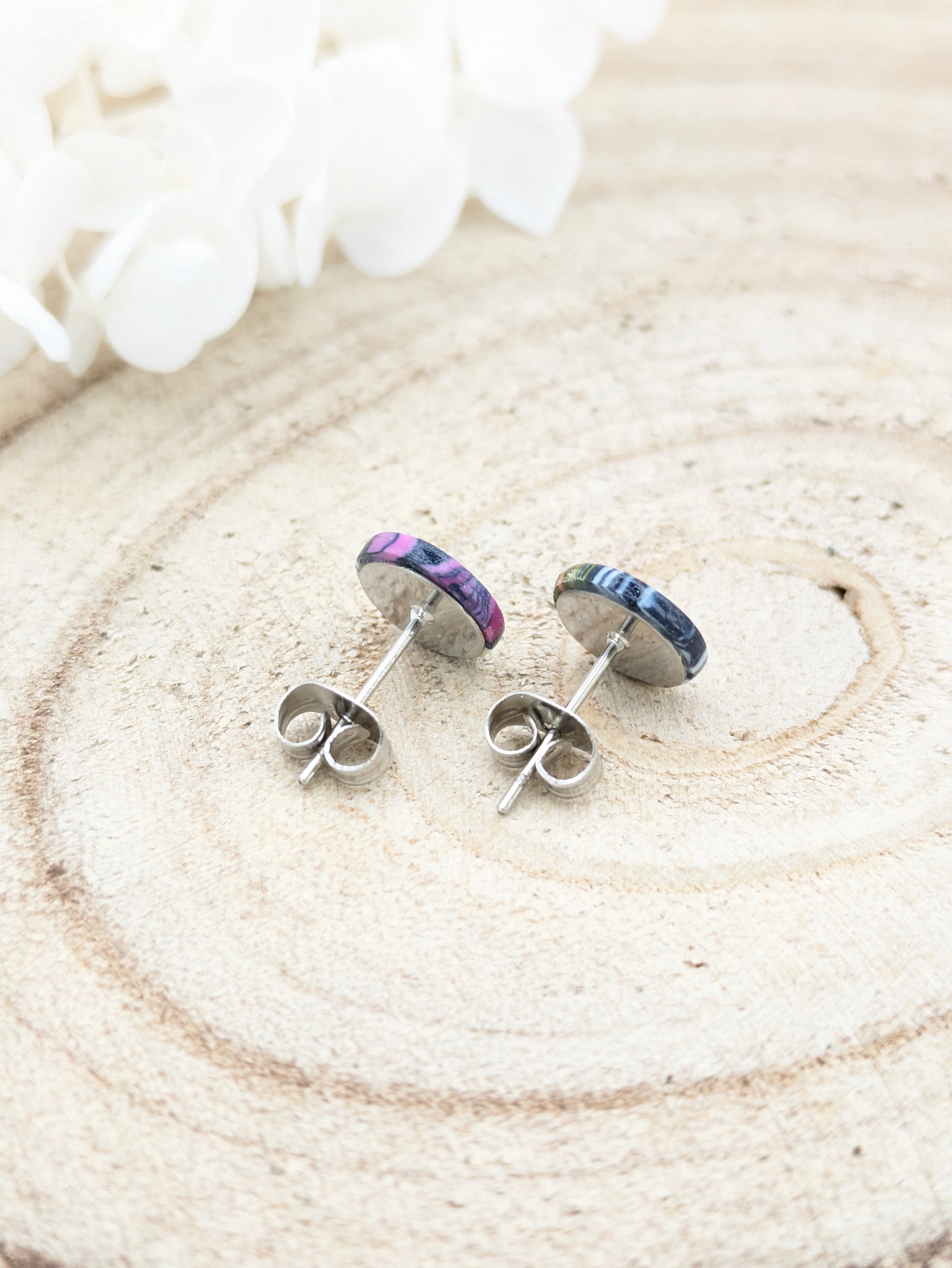 Boucles d'oreilles puces Les Creas d'Angel