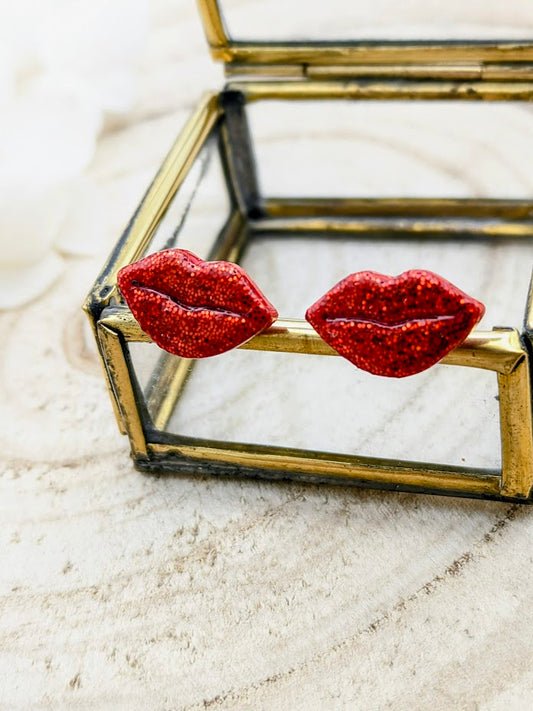 Puces Bisous rouge